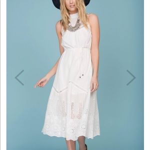 Selfie Leslie boho midi dress